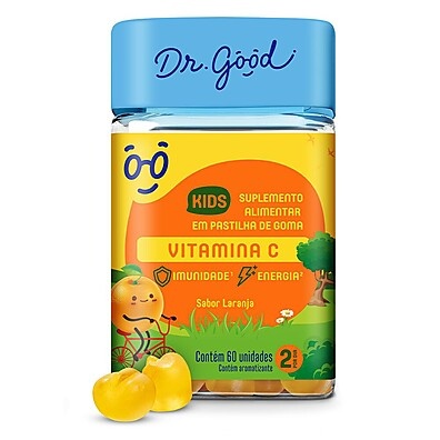Vitamina C Kids Dr Good: Suplemento Saboroso e Sem Lactose