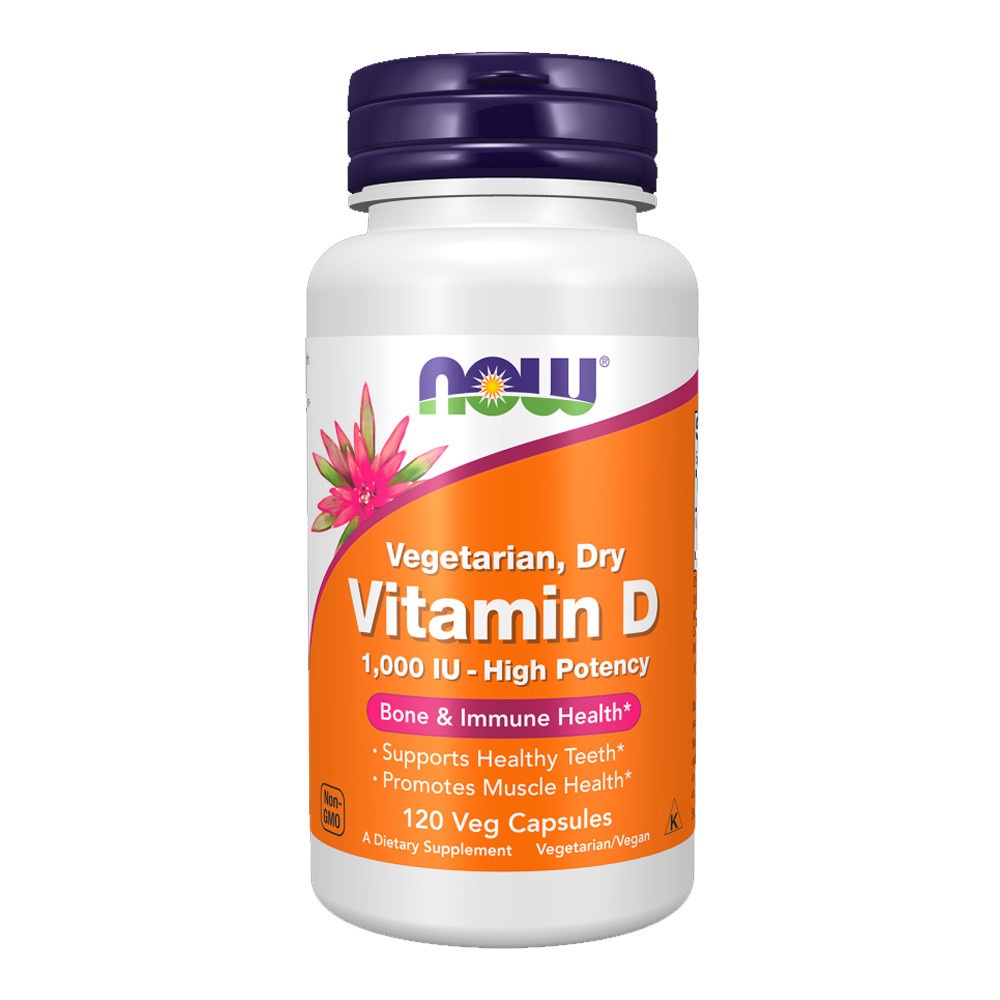 Vitamina D 25mcg Now Foods: Dose Ideal e Importada