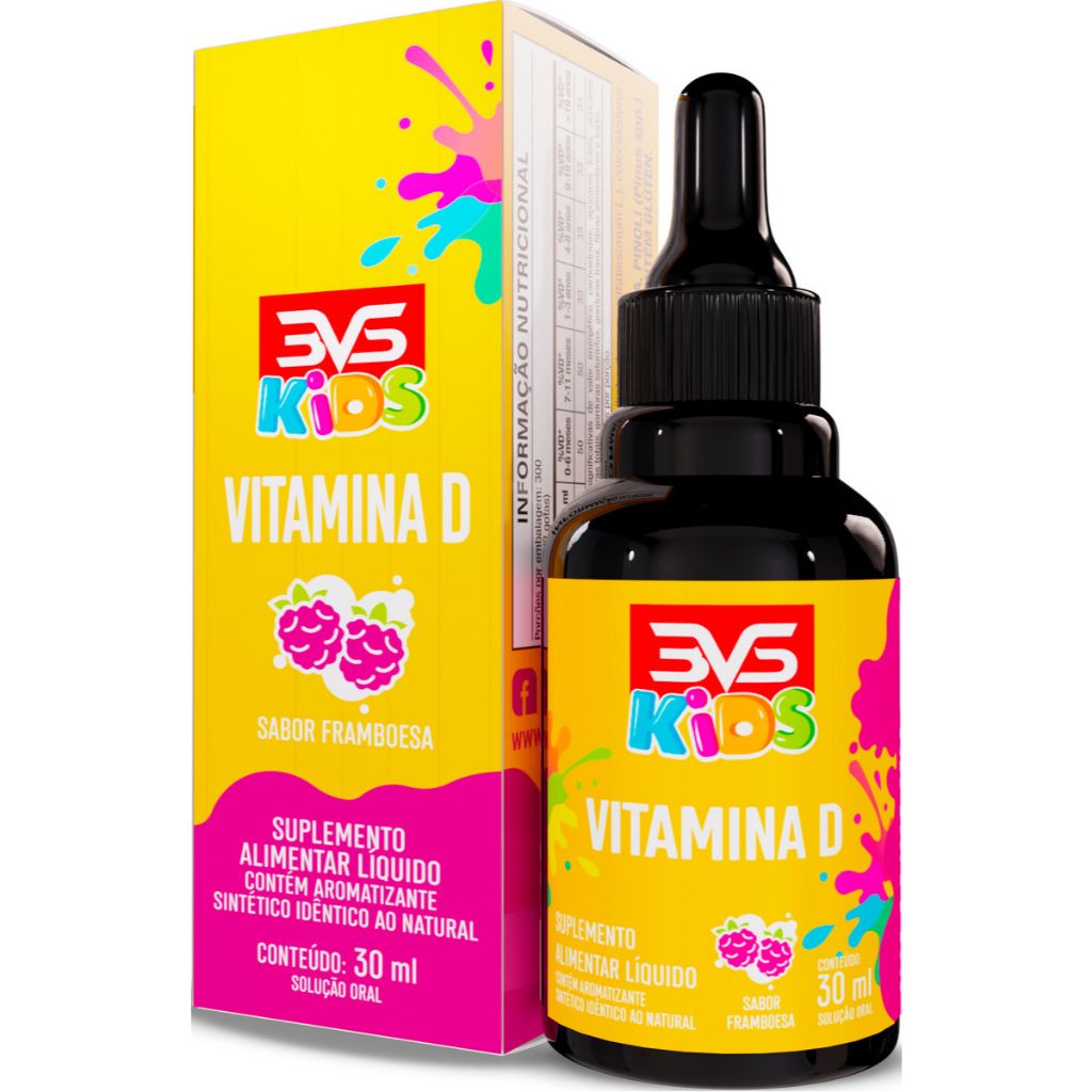 Vitamina D3 Kids Gotas: Crescimento Saudável!