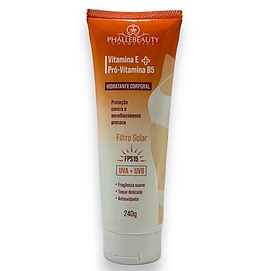 Vitamina E + B5 PhálleBeauty: Hidratação e Proteção