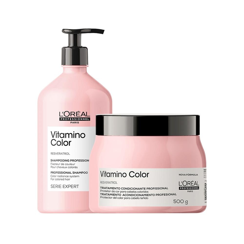 Vitamino Color: Kit L'Oréal Para Cabelos Coloridos