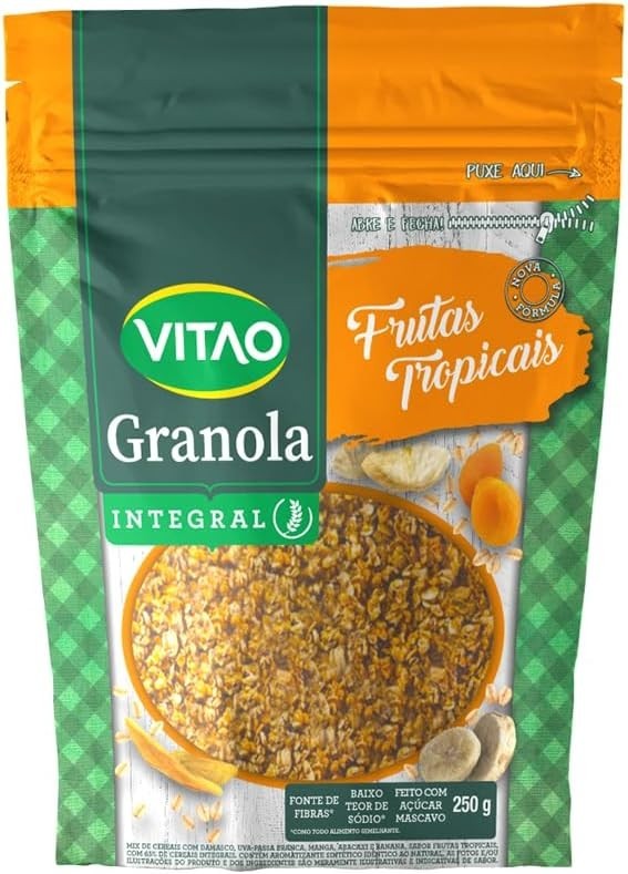 Vitao Granola Trad Frutas Tropicais