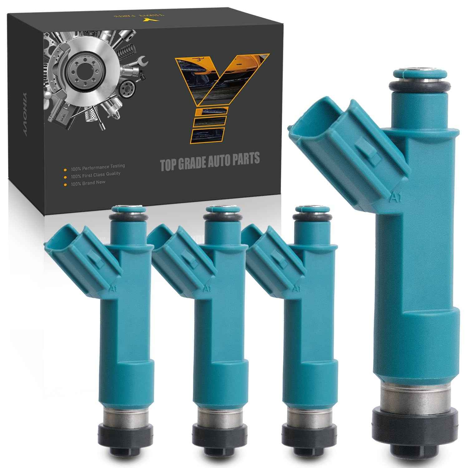 Kit 4 Injetores de Combustível FJ1094 para Suzuki Grand Vitara 2.4L (2009-2013) e Kizashi 2.4L (2010-2013)