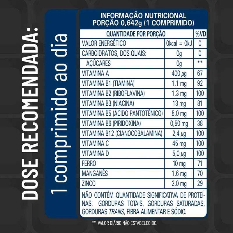 Vitasay A-Z Homem: Energia e Imunidade em 90 Comprimidos