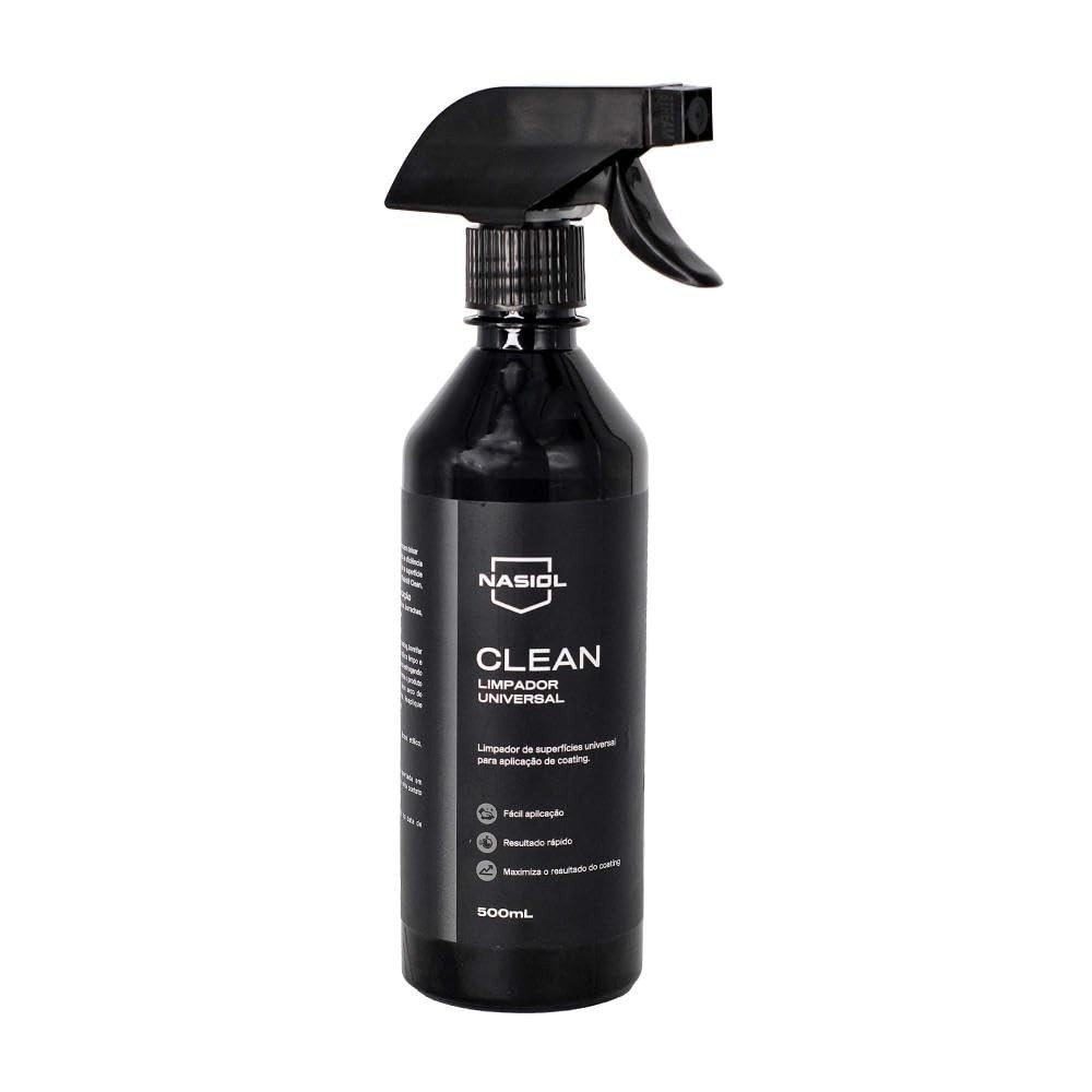 Nasiol Clean 500ml: Limpador Universal Essencial para Vitrificação e PPF