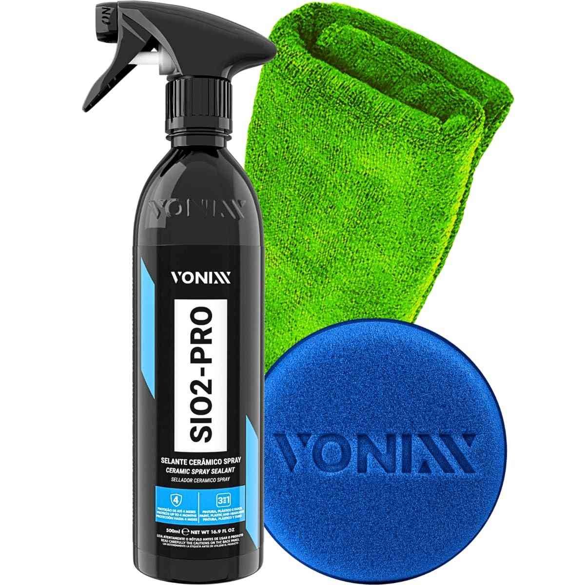 Manutenção Vitrificador SiO2-Pro Vonixx: Toque Aveludado e Proteção Duradoura