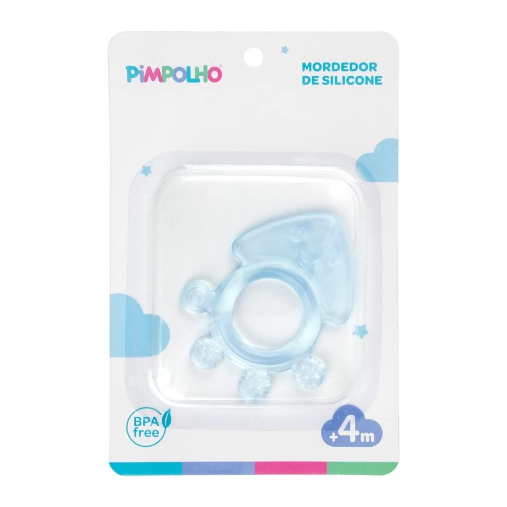 Mordedor de Silicone Aqua Viva - Seguro e Divertido para Bebês