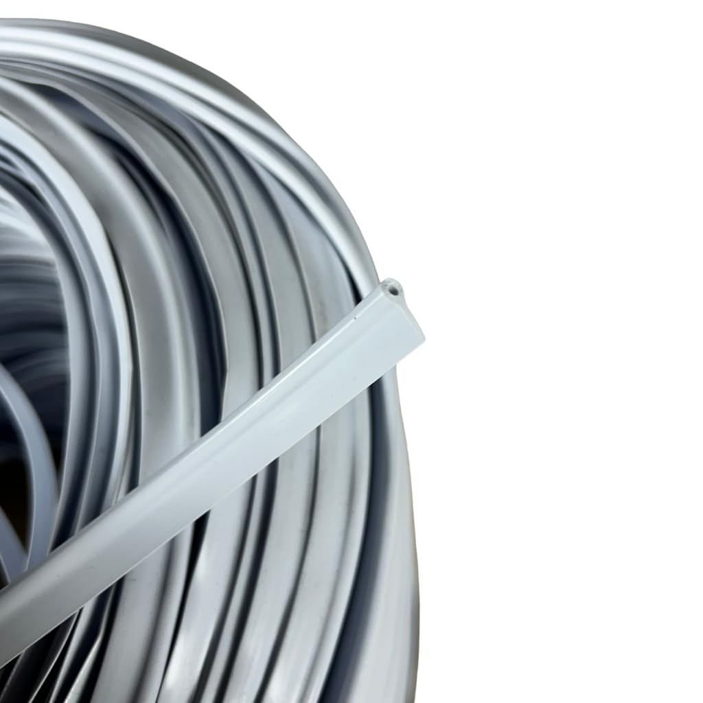 Vivo/Debrum Estofados Clássicos Automotivos - Fita de Acabamento em PVC Cinza 15m