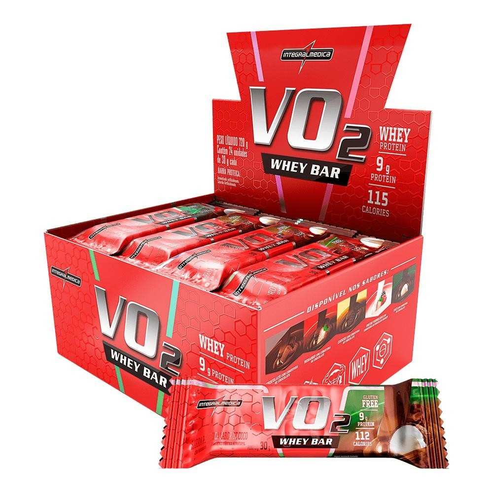 VO2 Whey Bar: Energia e Proteína em 12 Barras!