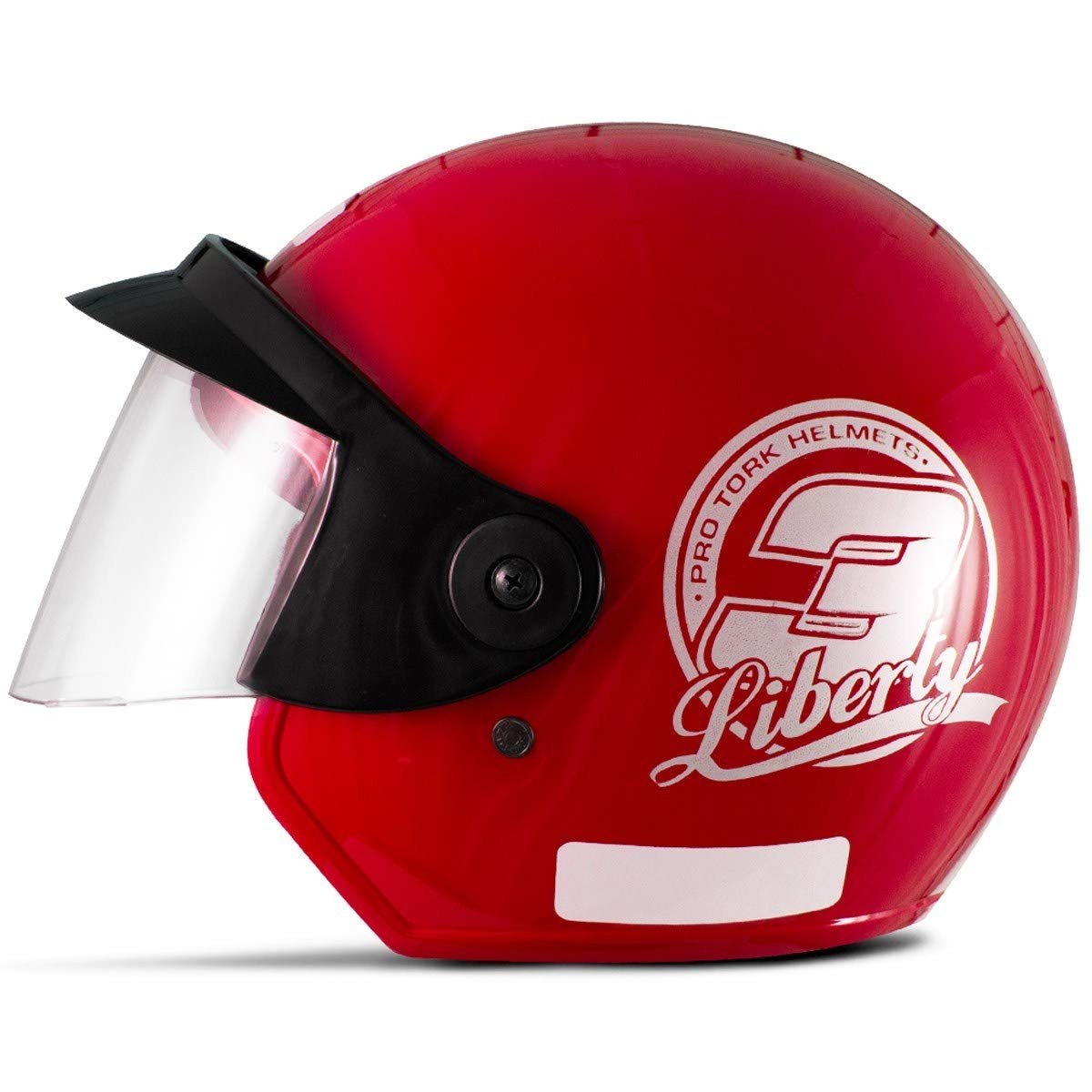 Capacete Aberto Pro Tork Liberty 3 Solid Vermelho - Segurança e Estilo para Você!