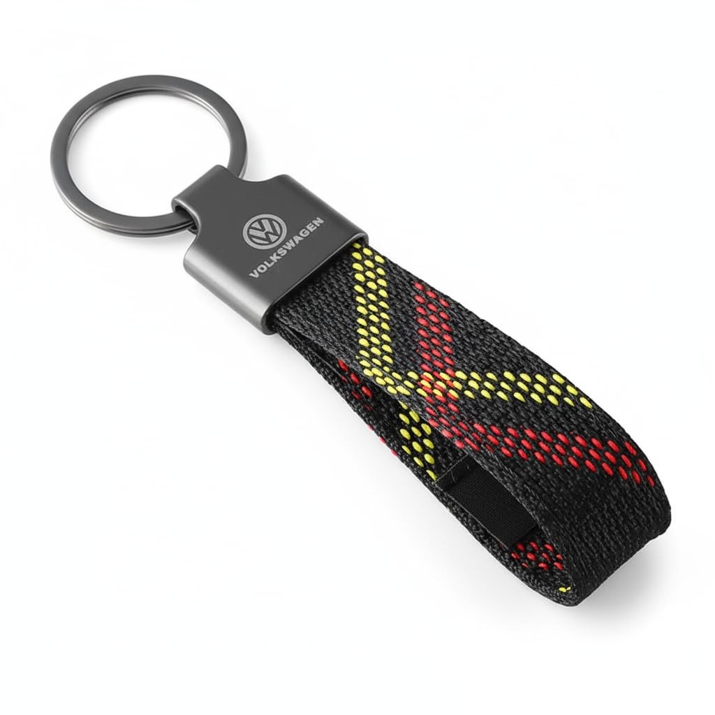 Chaveiro para Volkswagen VW Small Polo Nivus Golf Virtus Jetta Preto perfeito para chave de presença