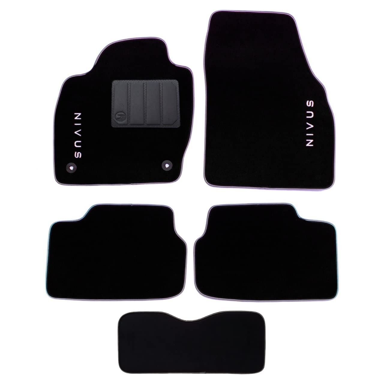 Tapete Nivus Volkswagen Carpete Premium 2021-2023 + Túnel Universal