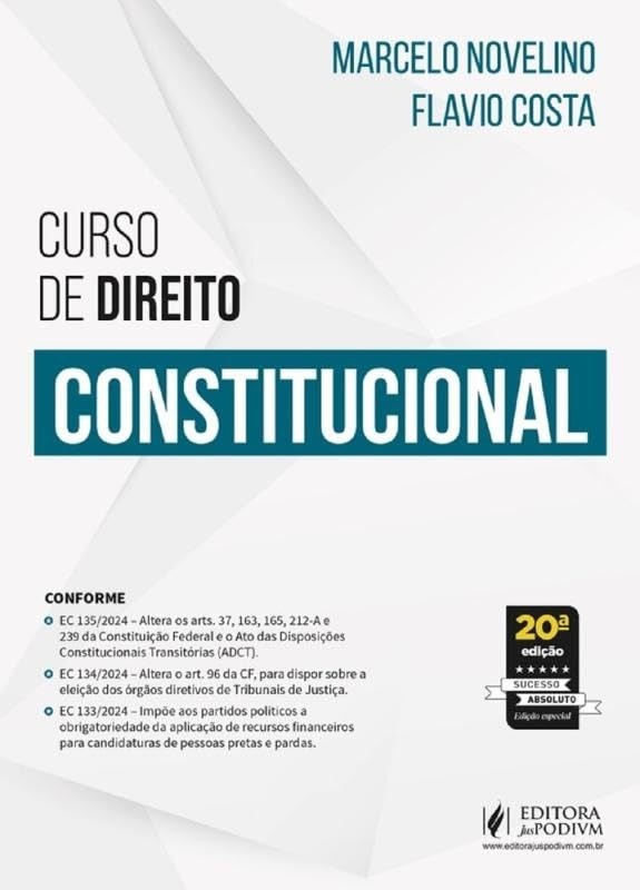 Direito Constitucional Volume Único: Edição 2025 - Atualizada e Ampliada