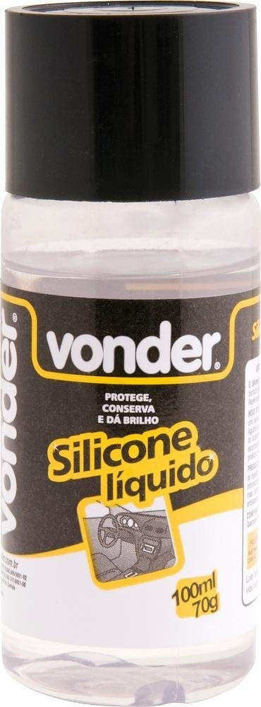 Silicone Líquido Vonder 100ml: Proteção e Brilho para Seus Acessórios