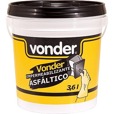 Vonder: Impermeabilizante Asfáltico 3,6L – Proteção Total!