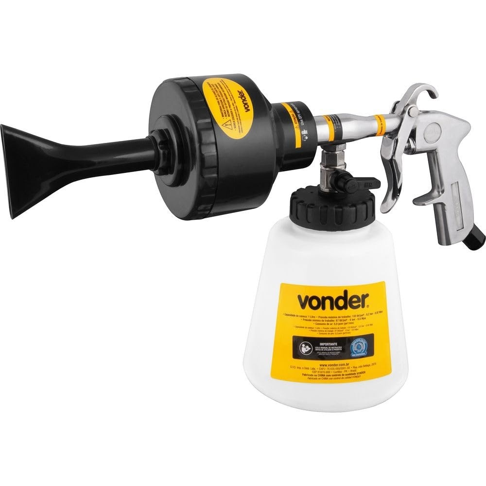 Pistola de Espuma Vonder 1L: Limpeza Automotiva Profissional e Prática