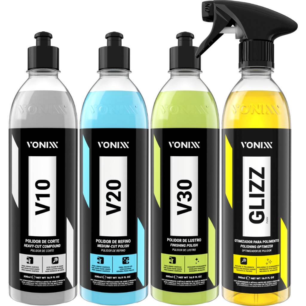 Vonixx Polimento: Kit Completo para Brilho Impecável
