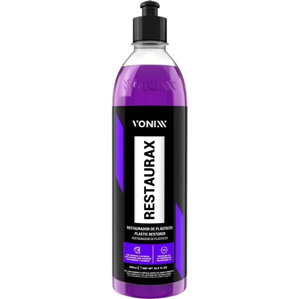 Restaurax Vonixx 500ml: Renove e Dê Brilho aos Plásticos do Seu Carro!