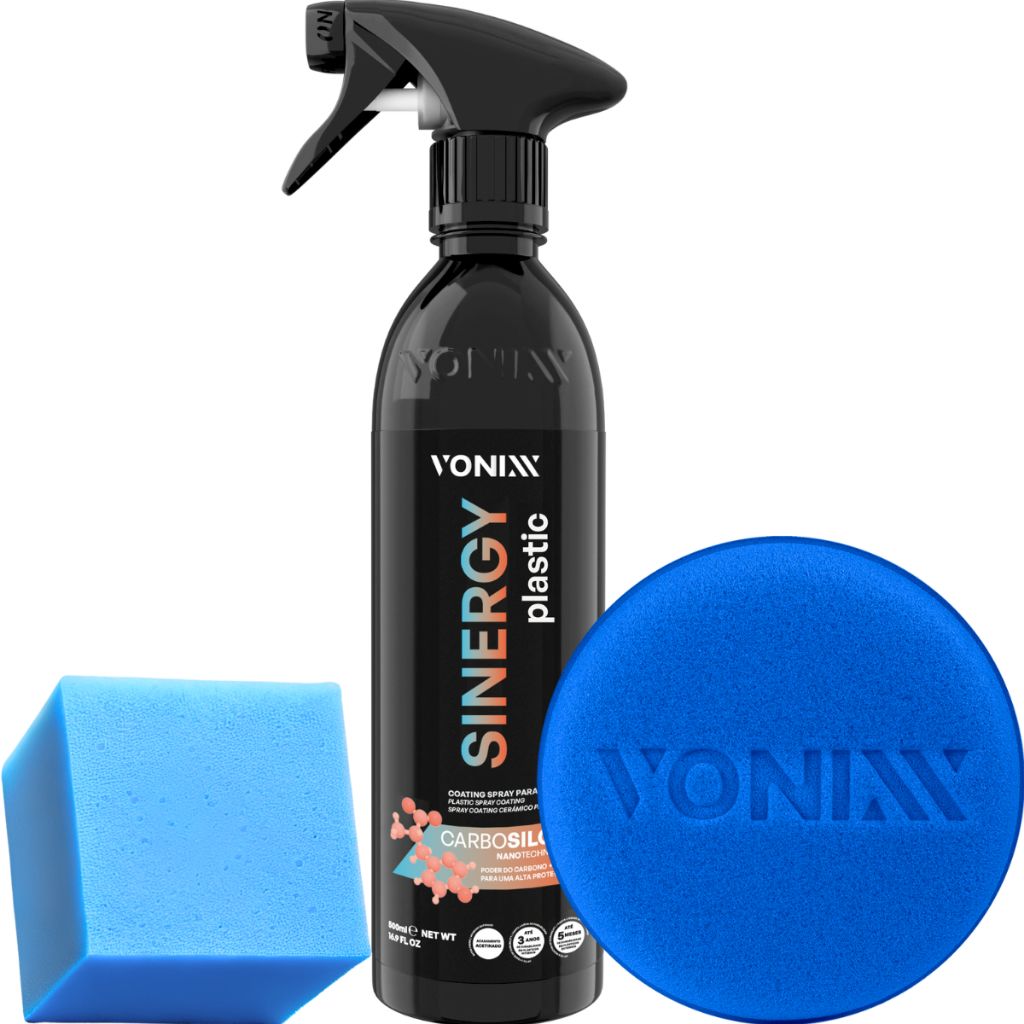 Vonixx Sinergy Plastic: Vitrificador de Plástico Protetor