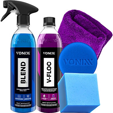Vonixx V-Floc: Limpeza e Vitrificação em 1 Kit!