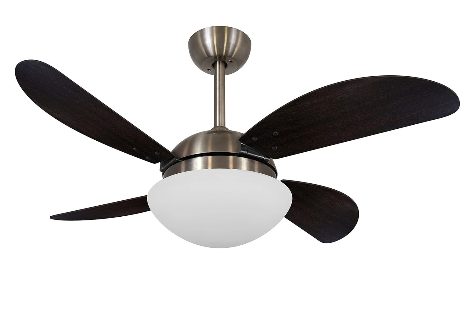 Ventilador de Teto Bronze 4 Pás Volare VR42 Fly Tabaco 220V – Moderno, Silencioso e Econômico