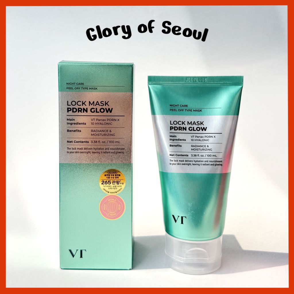 VT PDRN Glow Lock Mask: Pele Radiante!