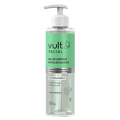 Vult Gel Limpeza Facial: Pele Oleosa Livre de Impurezas