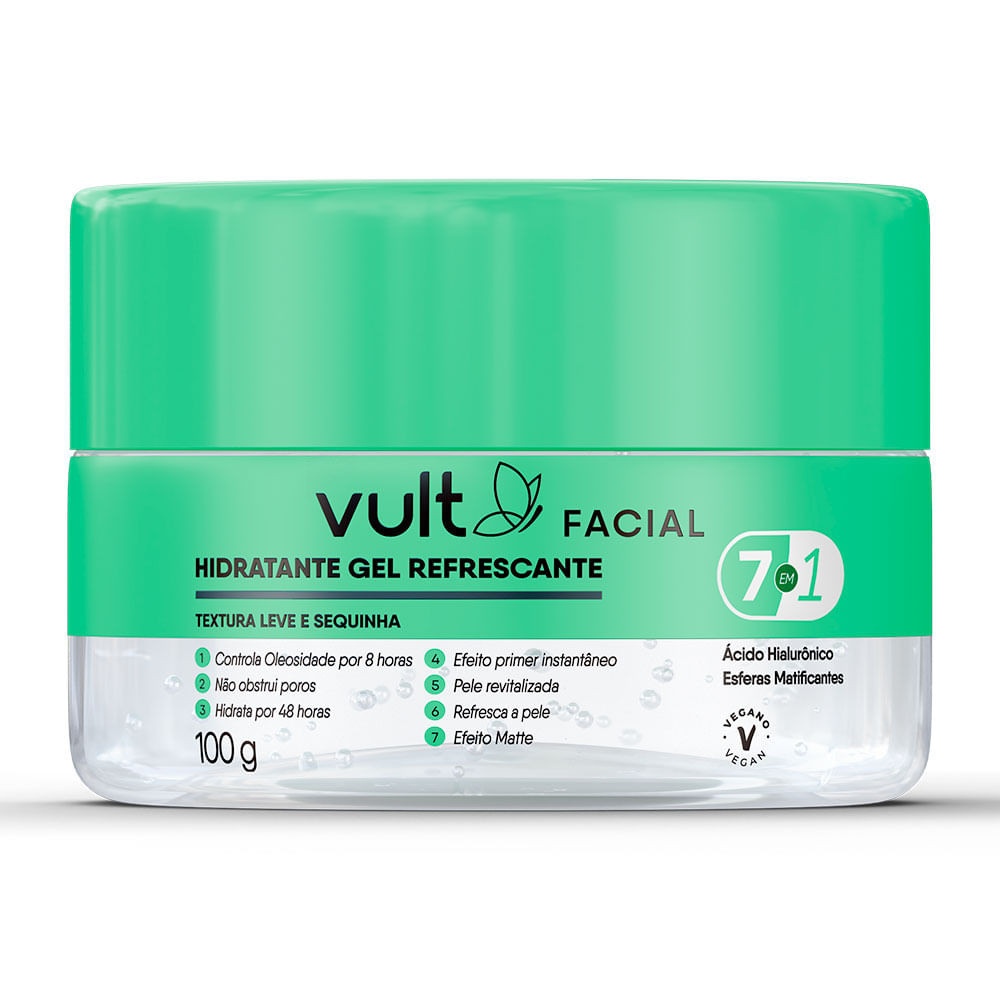 Vult Gel Refrescante: Hidratação 7 em 1