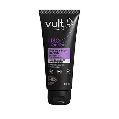 Vult Liso Profundo: Defrizante + Proteção Térmica