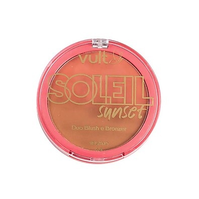 Vult Soleil Sunset: Duo Blush & Bronzer Vegano 6g