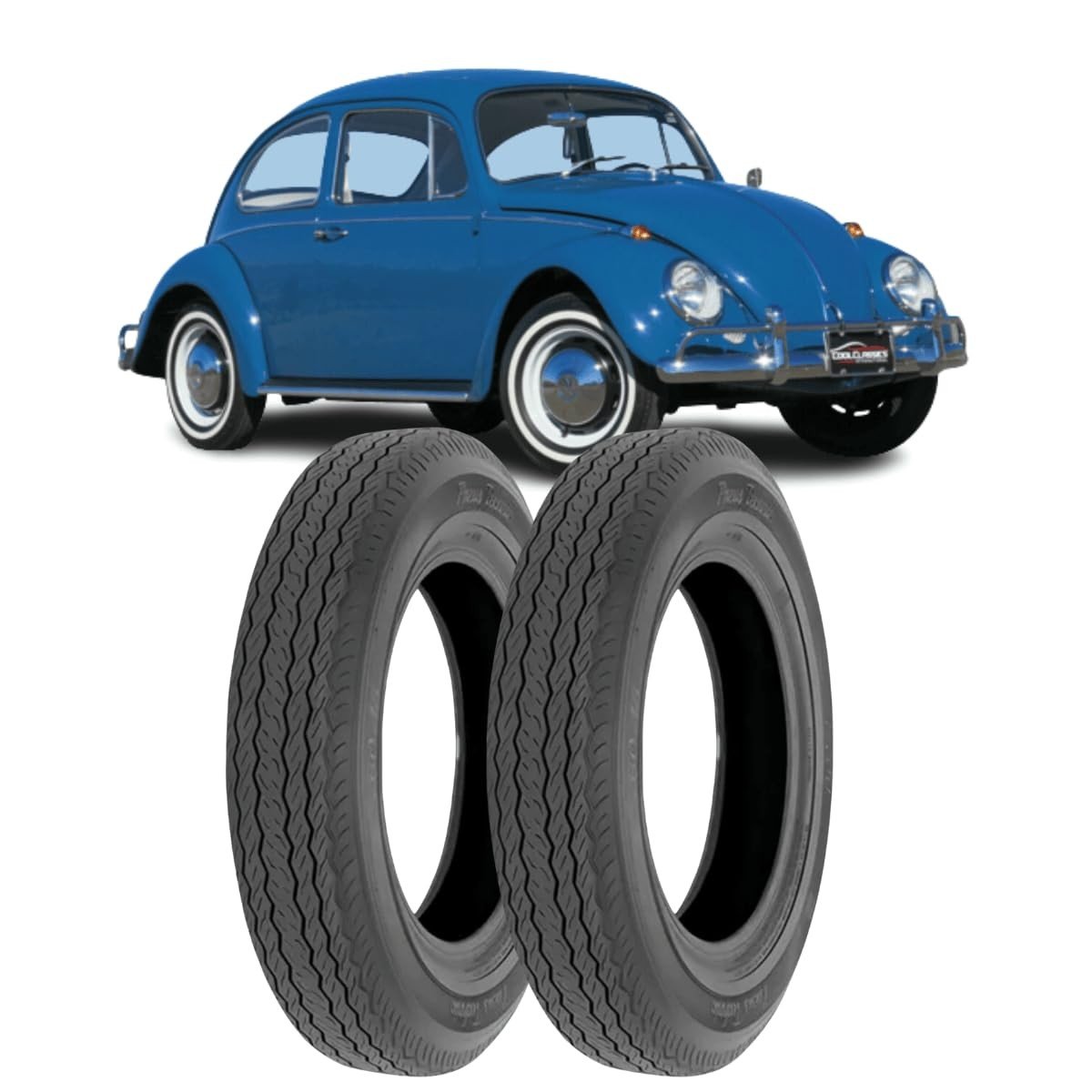 Kit 2 Pneus Technic T700 5.60-14 80P Aro 14 - Clássicos VW
