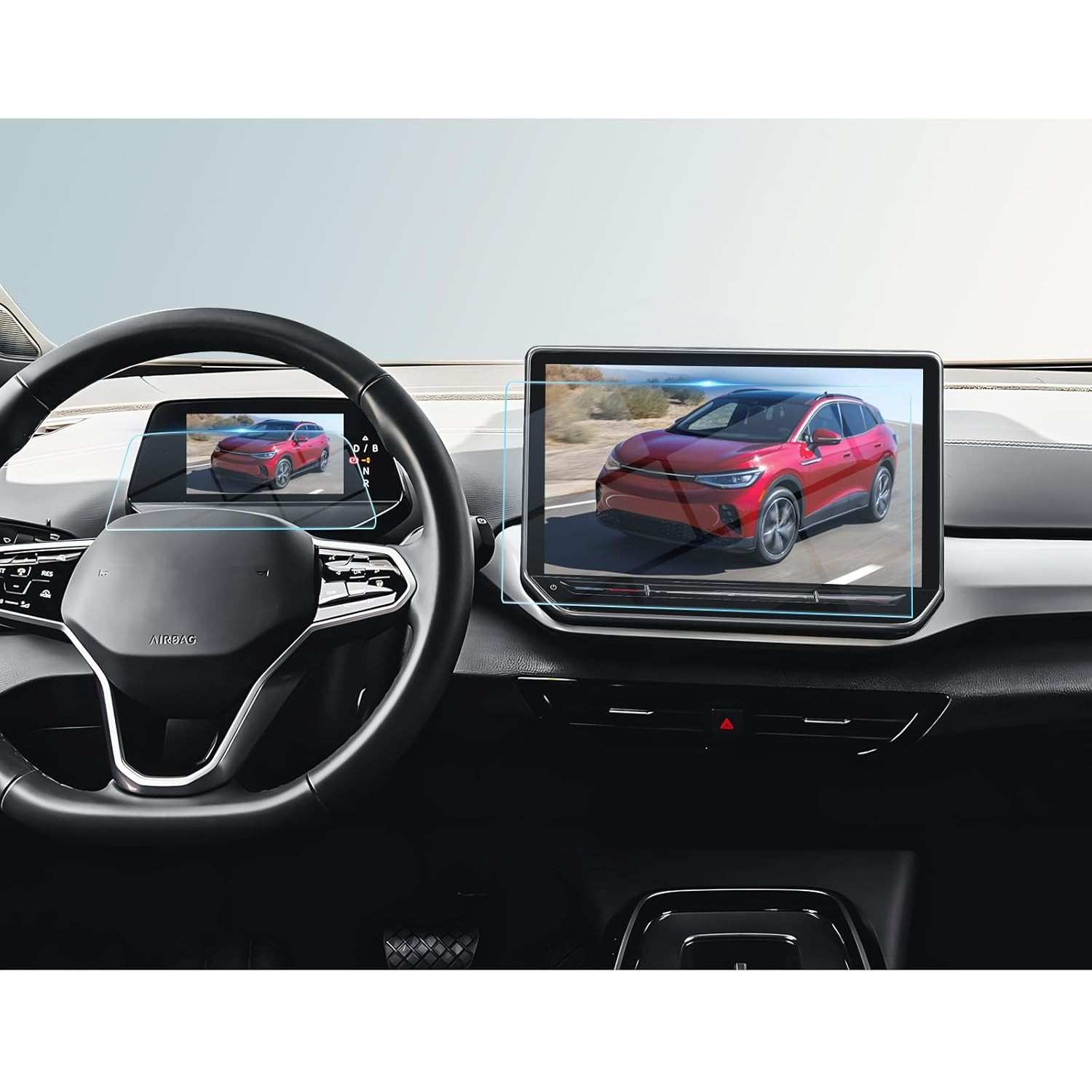 Protetor de Tela BIBIBO para VW ID.4 2025: Proteção Premium para Navi e Painel