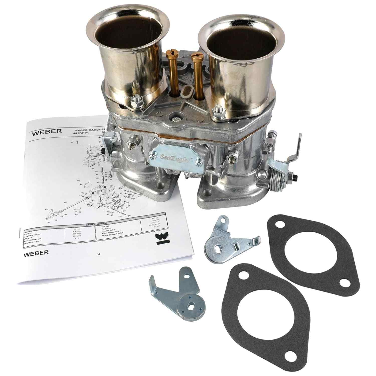 Carburador IDF 40mm com Buzina de Ar: Potencialize seu VW Beetle, Fiat e Porsche!