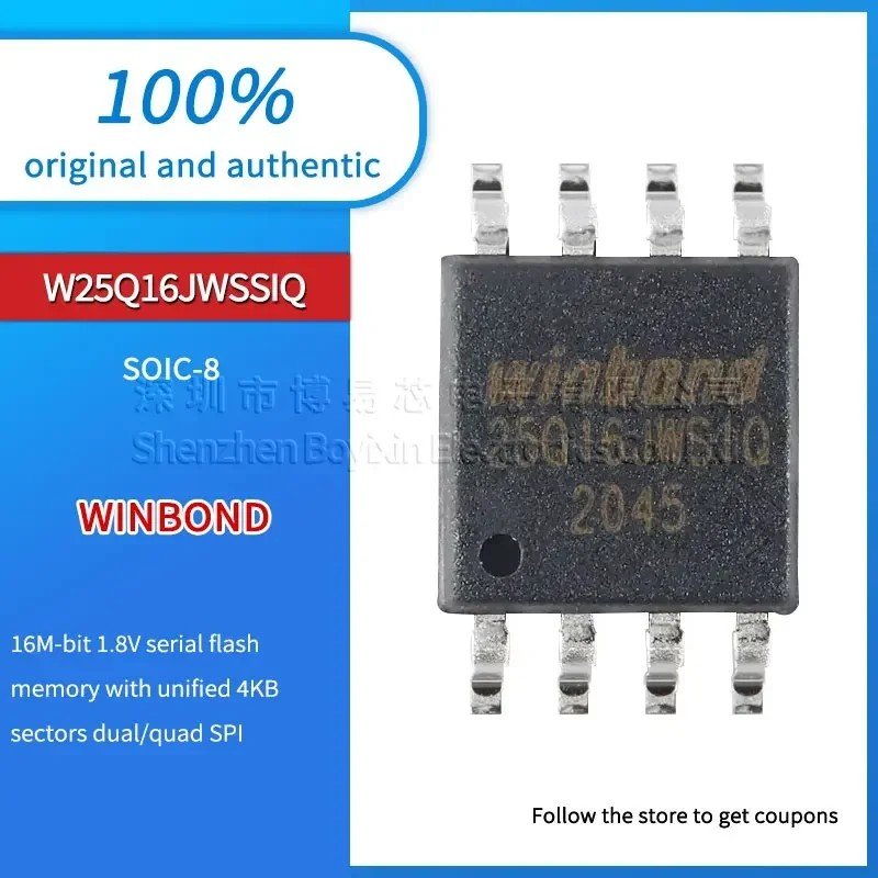 W25Q16JWSSIQ: Testado e Aprovado!