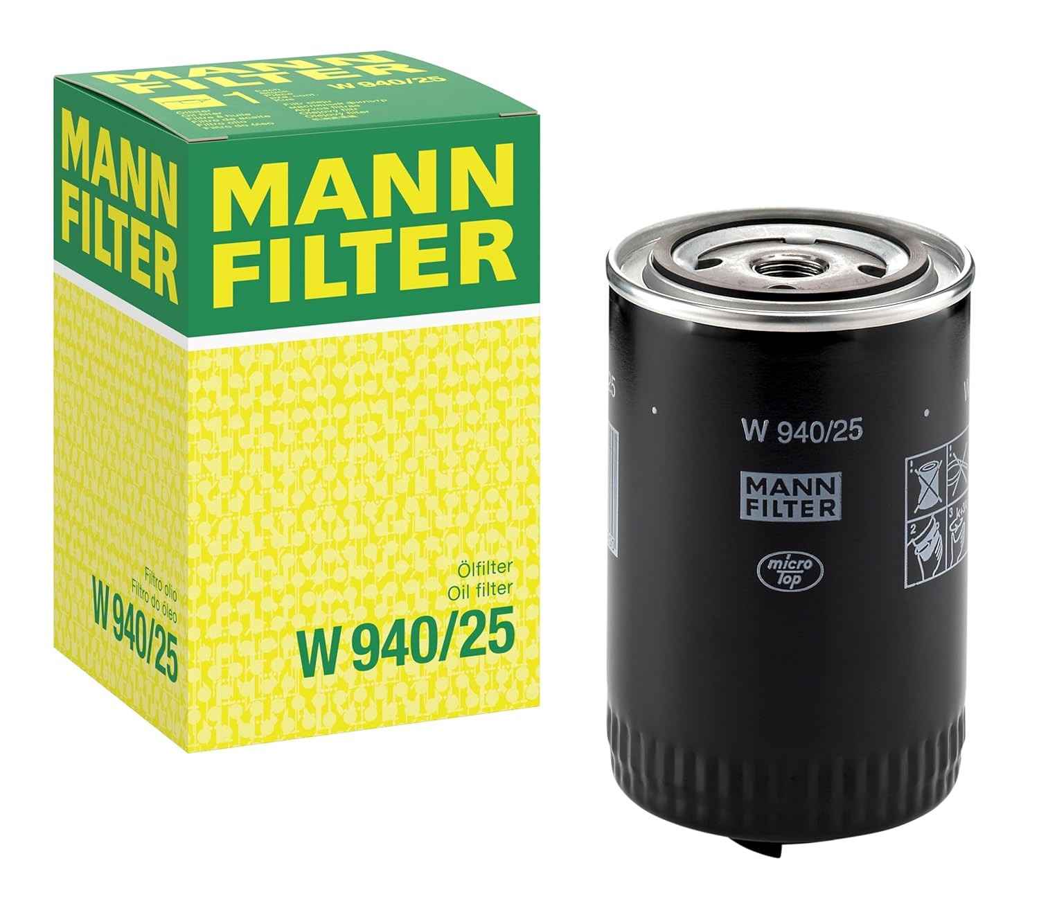 Filtro de Óleo Mann Filter W940/25: Proteção Essencial para o Motor do seu Carro