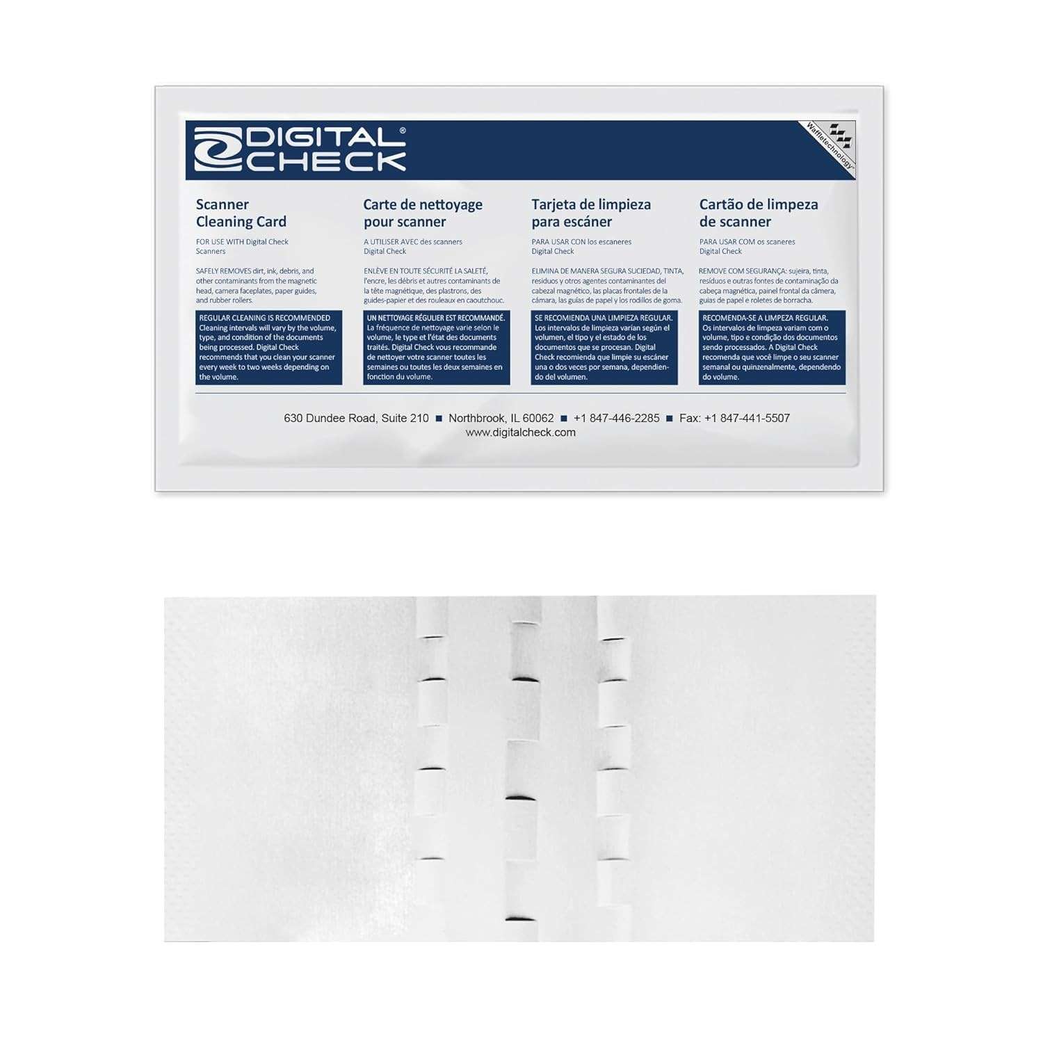 Cartão de Limpeza Waffle para Scanners Digitais: Garanta Varreduras Perfeitas!