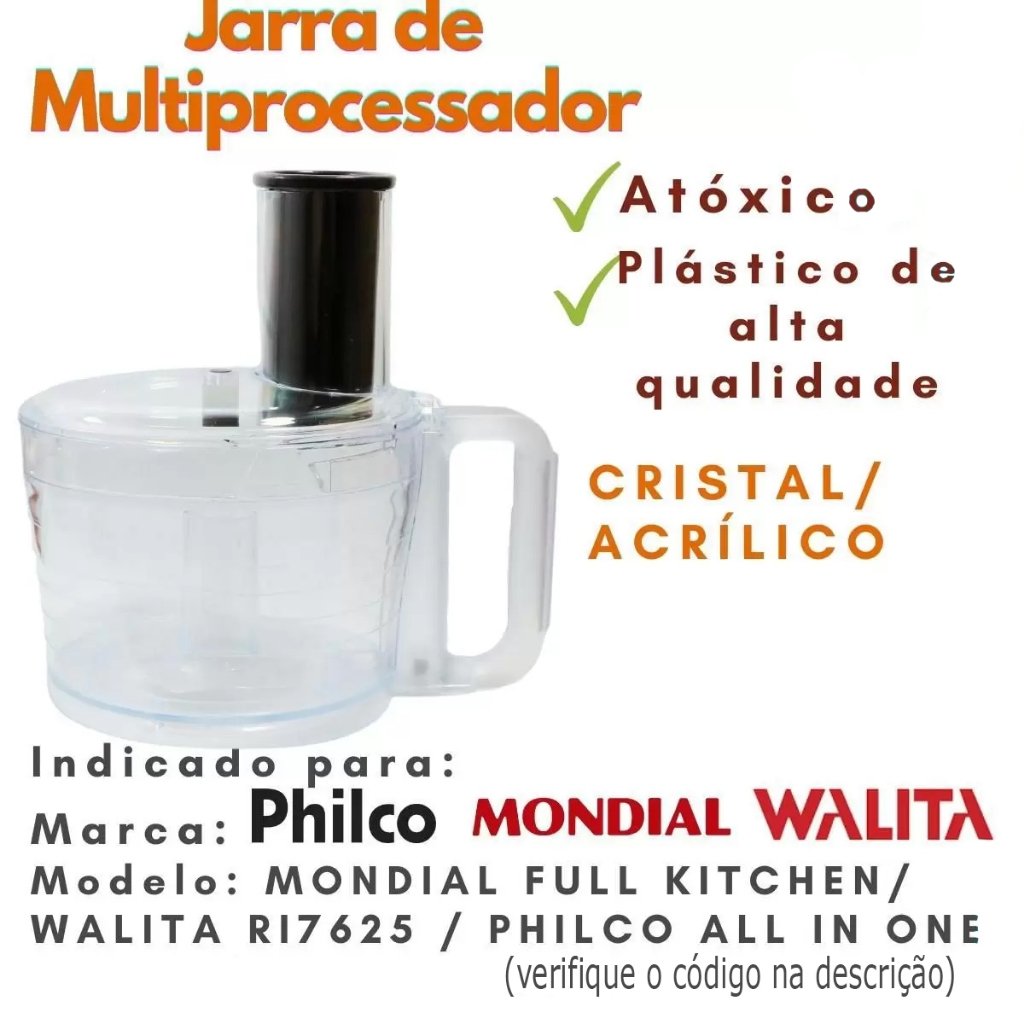 Jarra Serve Preto Compatível com Philips Walita