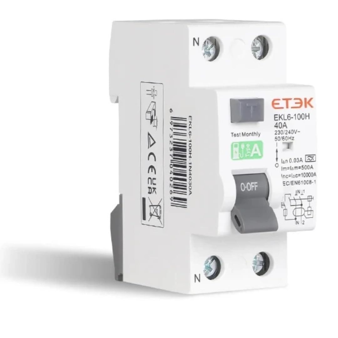 Proteção Essencial: IDR Tipo A 40A para sua Wallbox de Veículo Elétrico