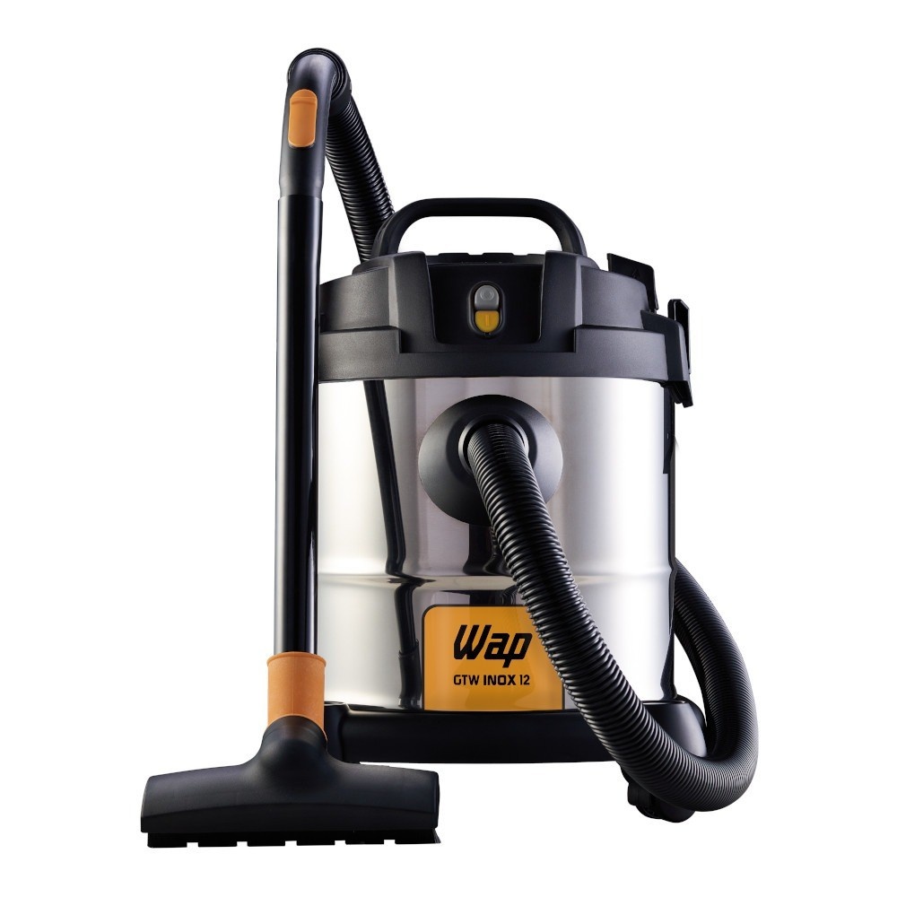 WAP GTW INOX 12: Aspirador 1400W para Limpeza Total