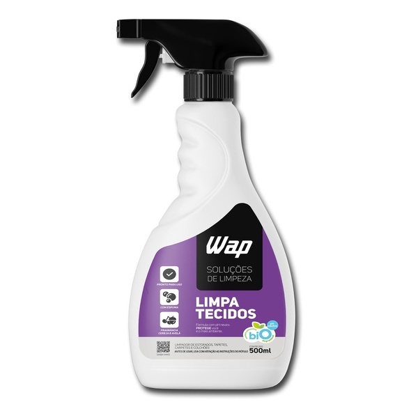 WAP Limpa Tecidos: Limpeza Rápida e Segura!