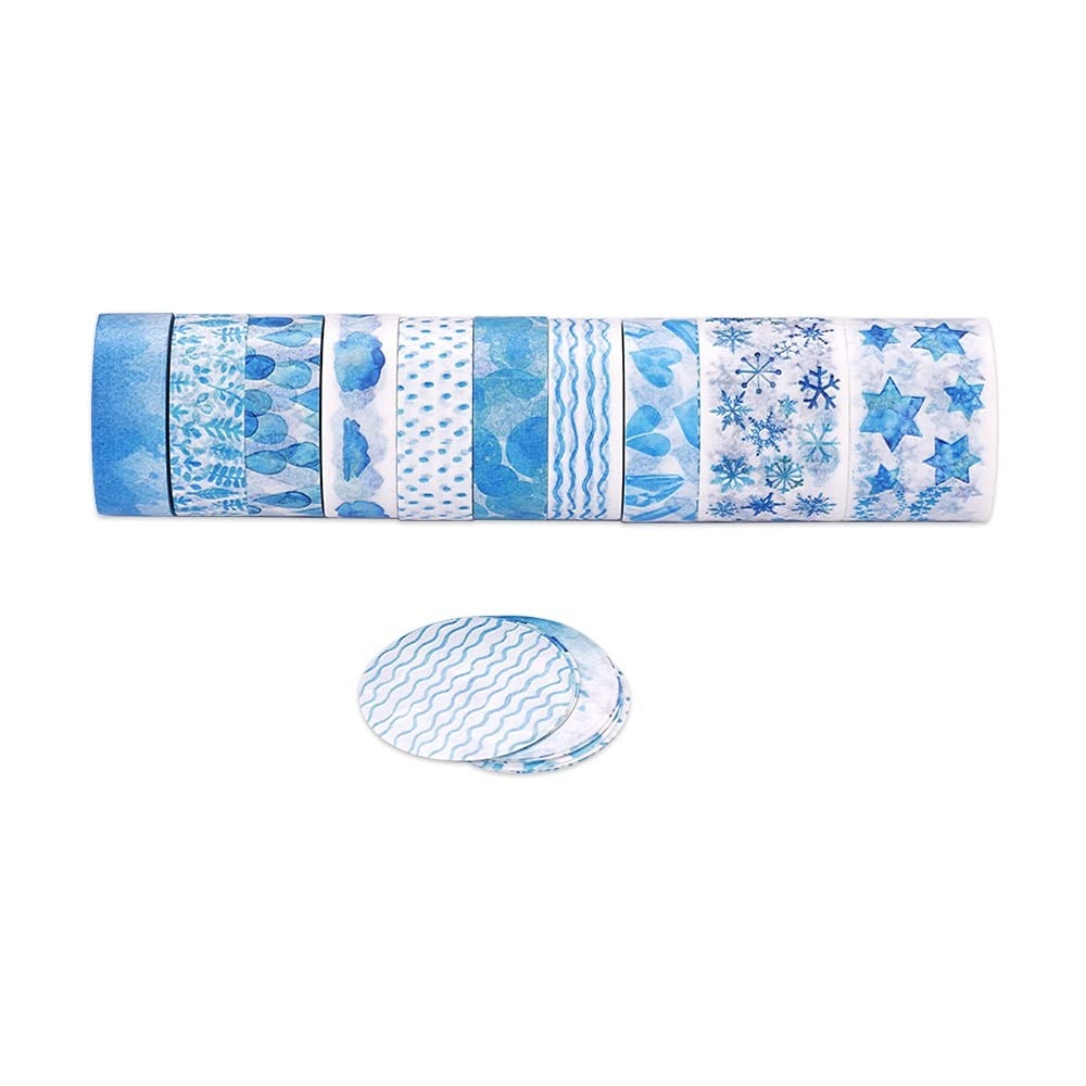 Kit Fita Decorativa Washi Tape para Scrapbooking e DIY - Decore com Estilo!