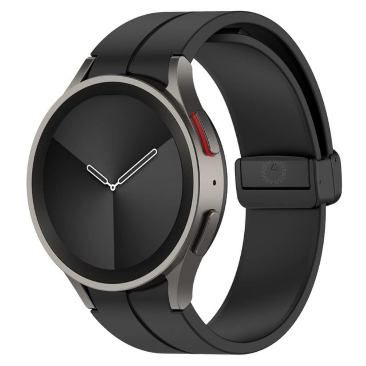 Pulseira de Silicone Premium Fecho Magnético Compatível com GaIaxy Watch 4 - Watch 5 - Watch 6 e Watch 7