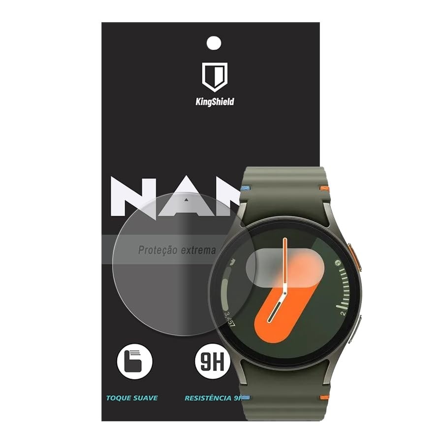 Película Kingshield Nano Vidro para Galaxy Watch 7 (44mm) - Proteção Inquebrável e Transparente