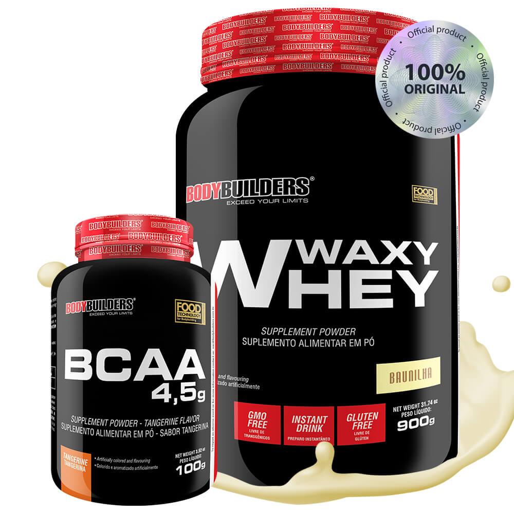 Waxy Whey + BCAA: Ganhe Massa e Recupere-se!