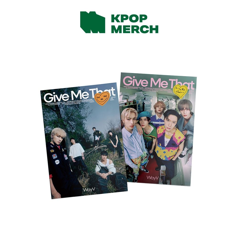WayV Give Me That: Garanta o Photobook Exclusivo!