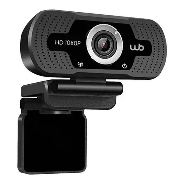 Webcam Full HD 1080P: Imagens Nítidas e Som Perfeito