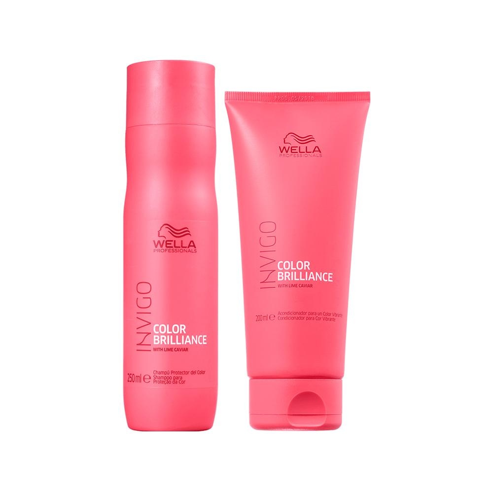 Wella Color Brilliance: Kit Shampoo e Condicionador