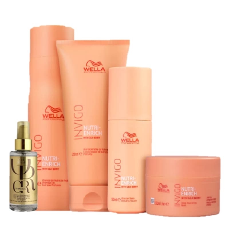 Wella Enrich: Kit Cabelos Nutridos e Radiantes