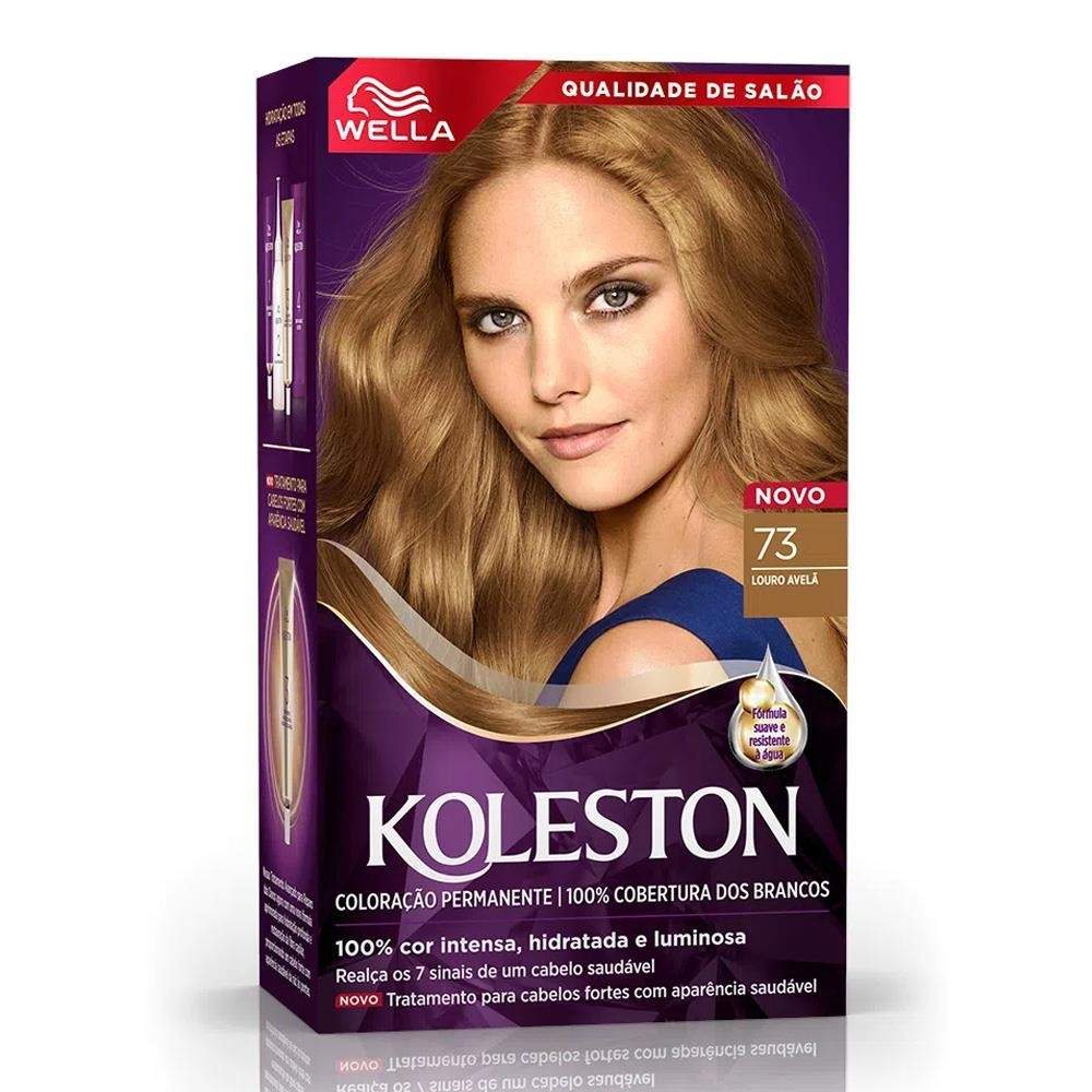 Wella Koleston: Louro Avelã 73 – Cor e Cuidado!
