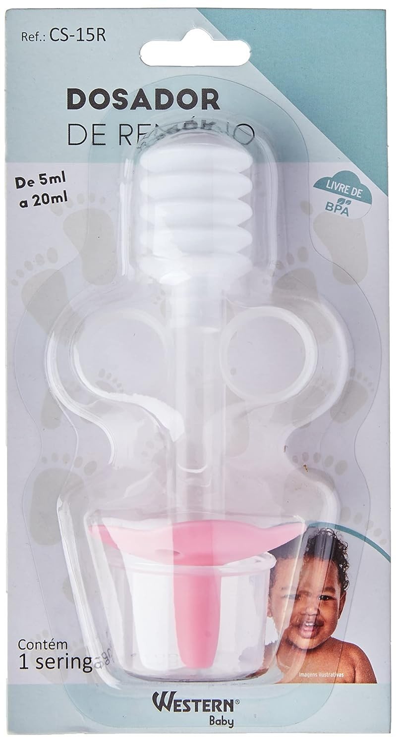 Dosador de Remédio Western CS-15R 20ml – Praticidade e Segurança na Medida Certa